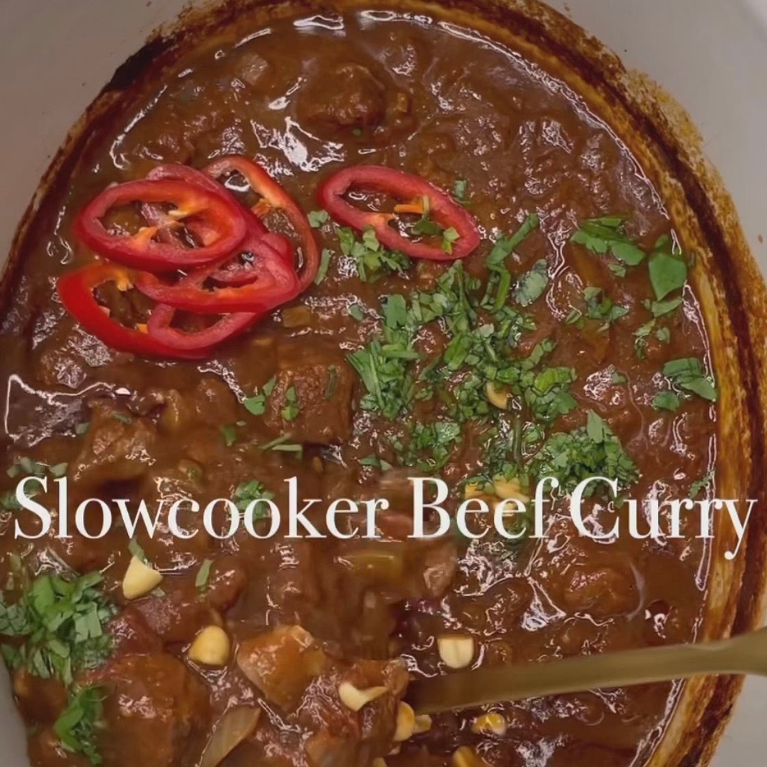 Slow Cooker Beef Curry