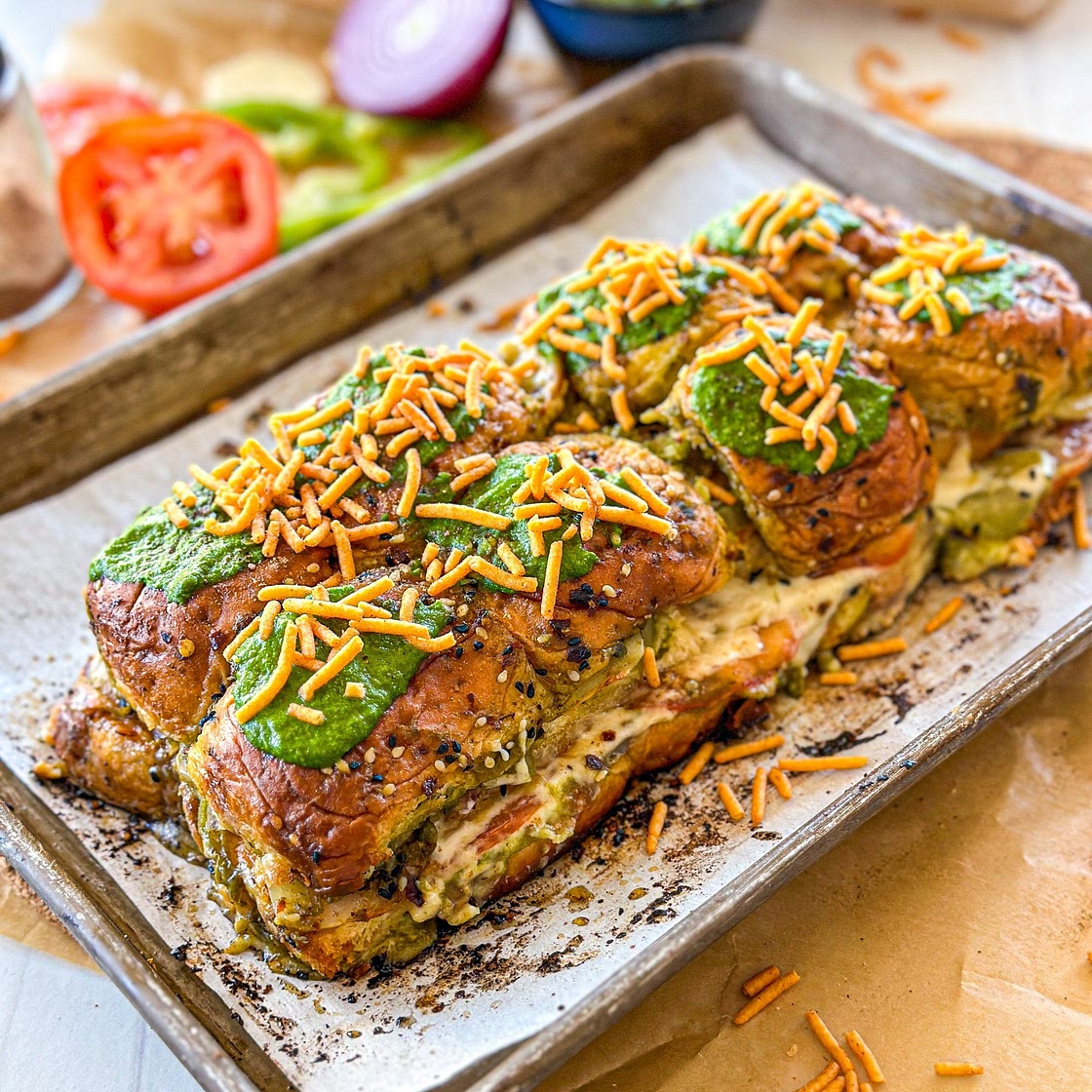 Bombay Sandwich Sliders — The Global Vegetarian