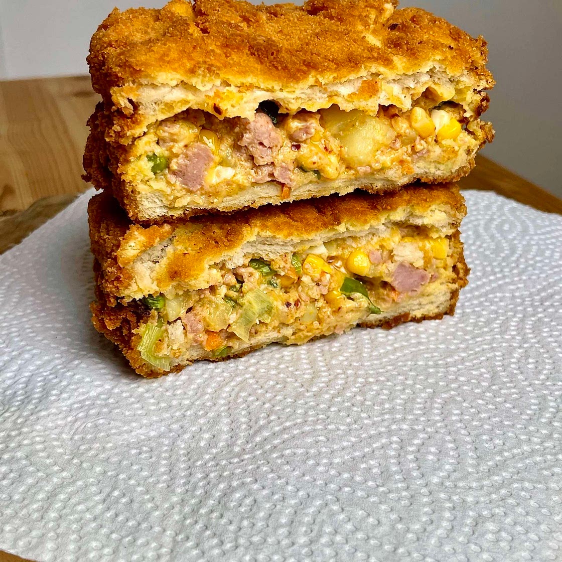 Korean Croquette Toasts 