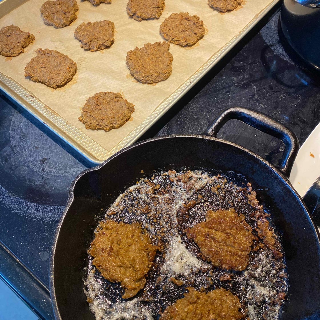 Lentil fritters