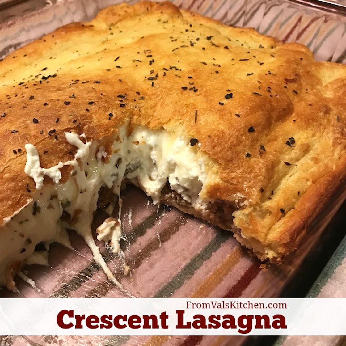 Crescent Lasagna #Recipe