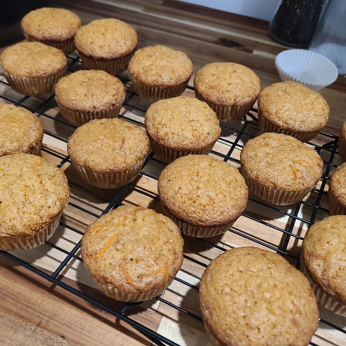 Carrot Cake Cupcakes (Gluten-Free & Dairy-Free)