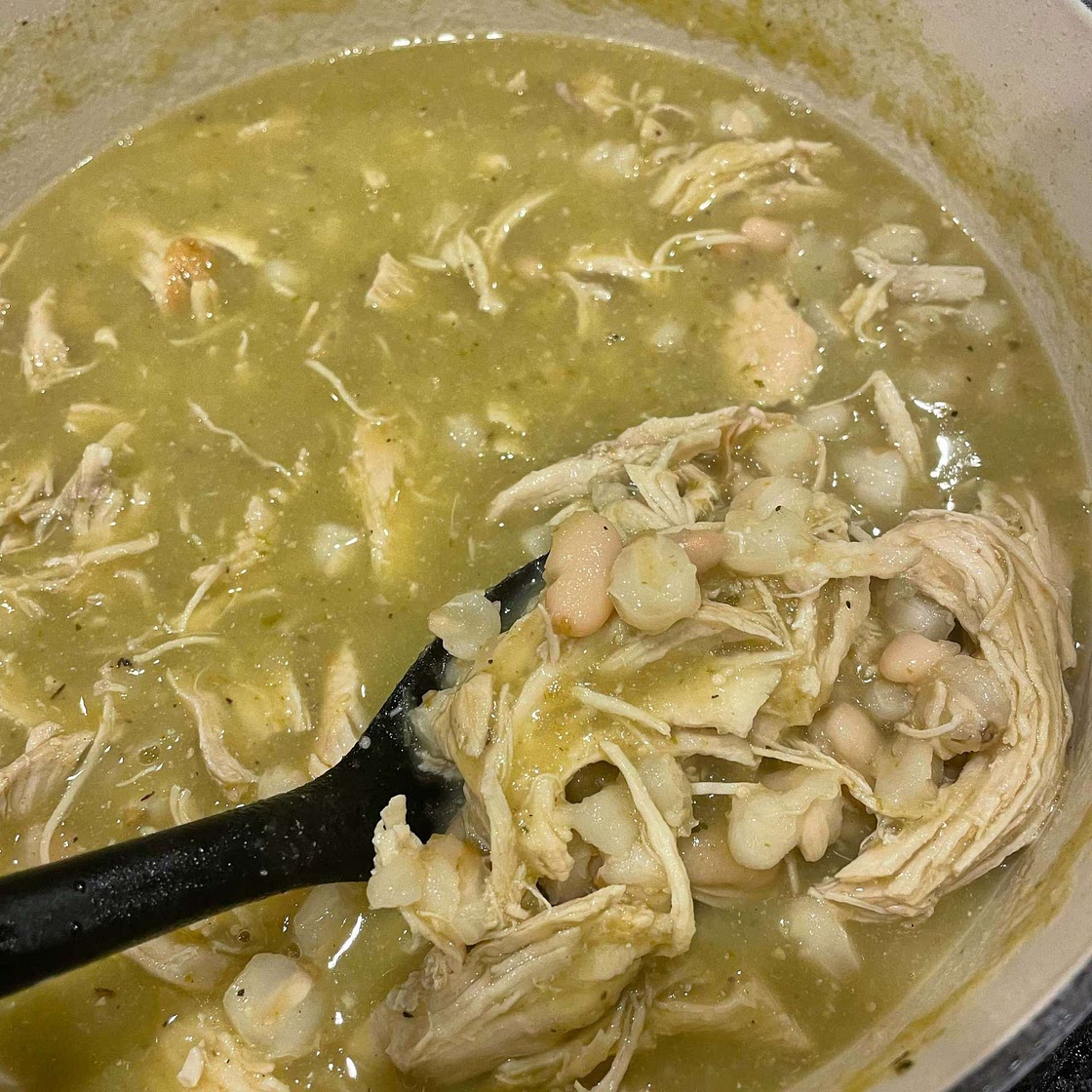 Green Chicken Pozole