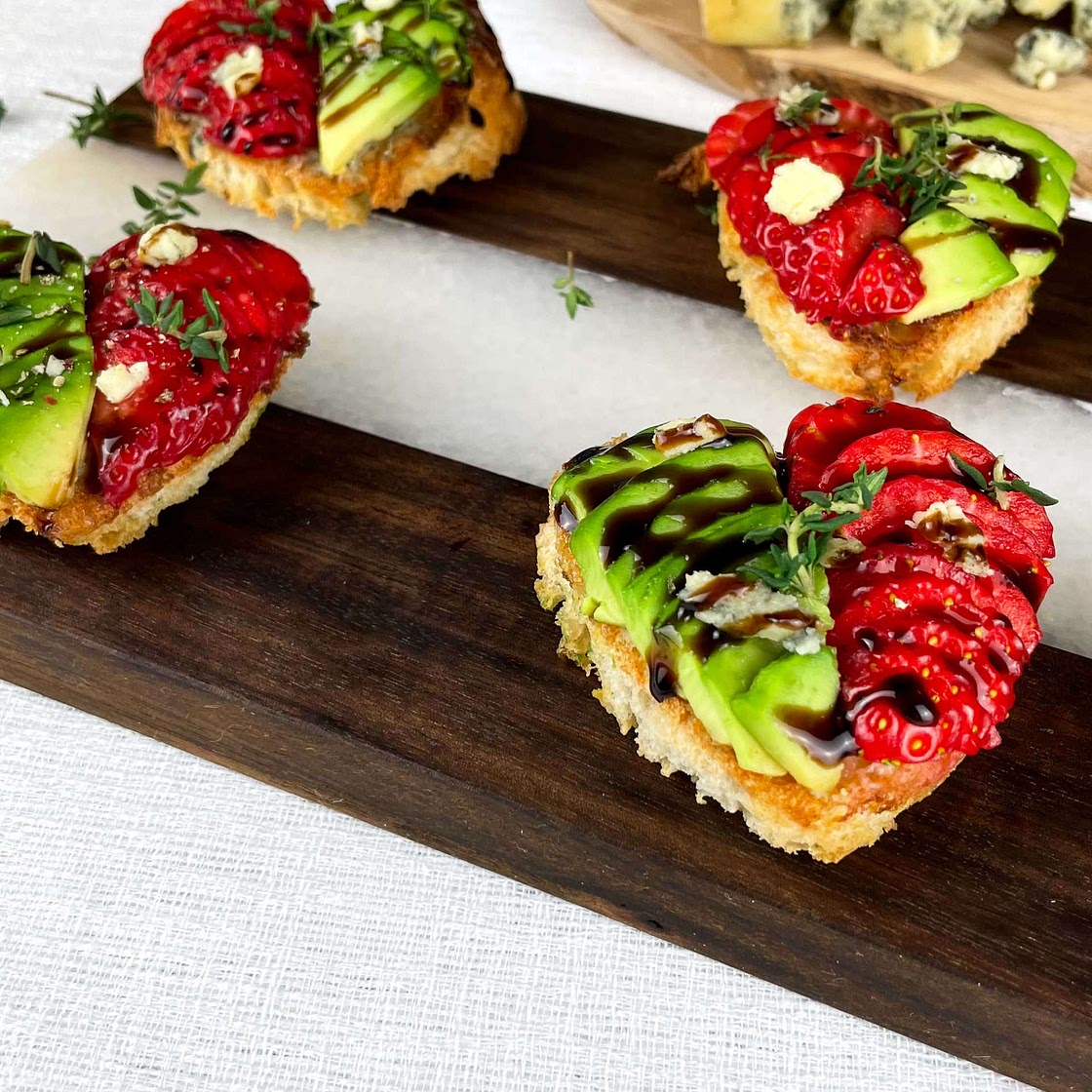 Stilton Crostini
