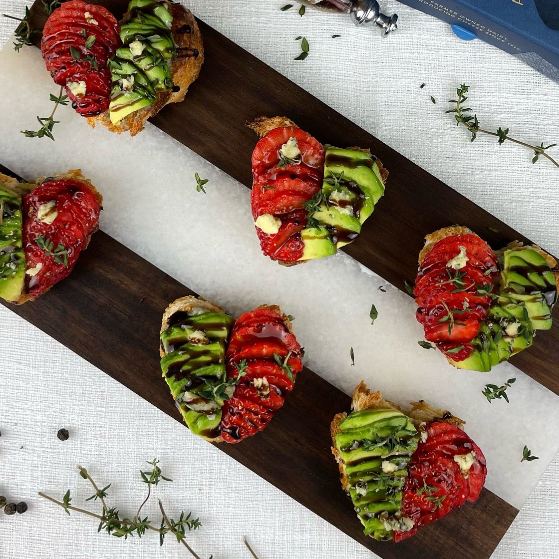 Stilton Crostini