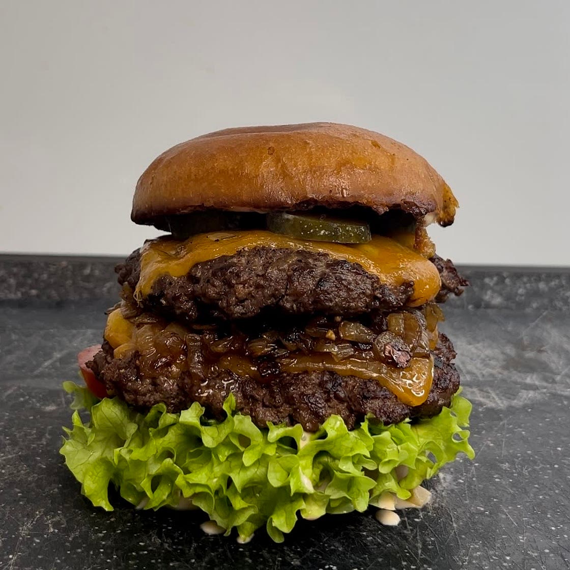 In-N-Out animal style burger