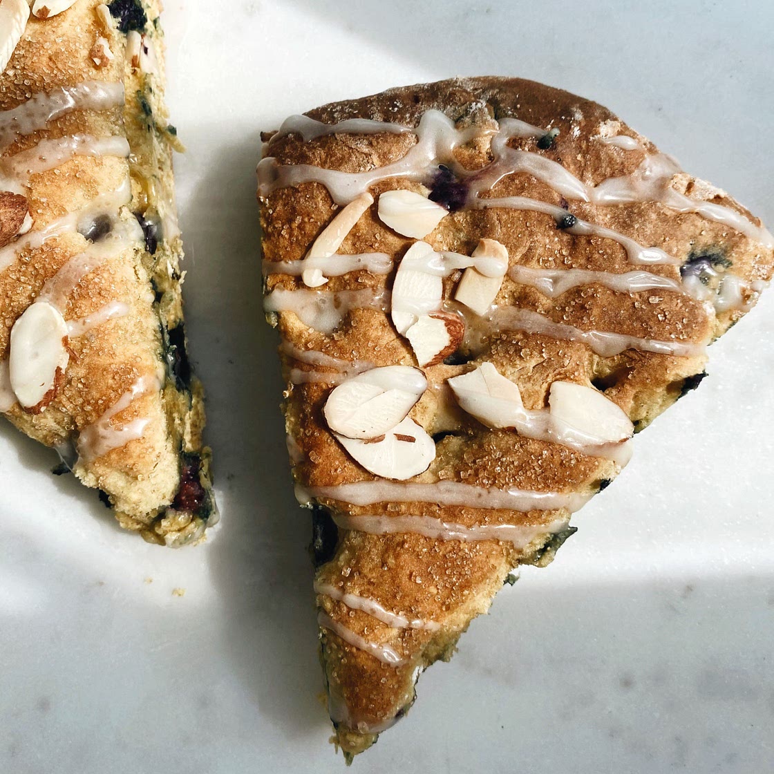 Earl Grey Blackberry Scones