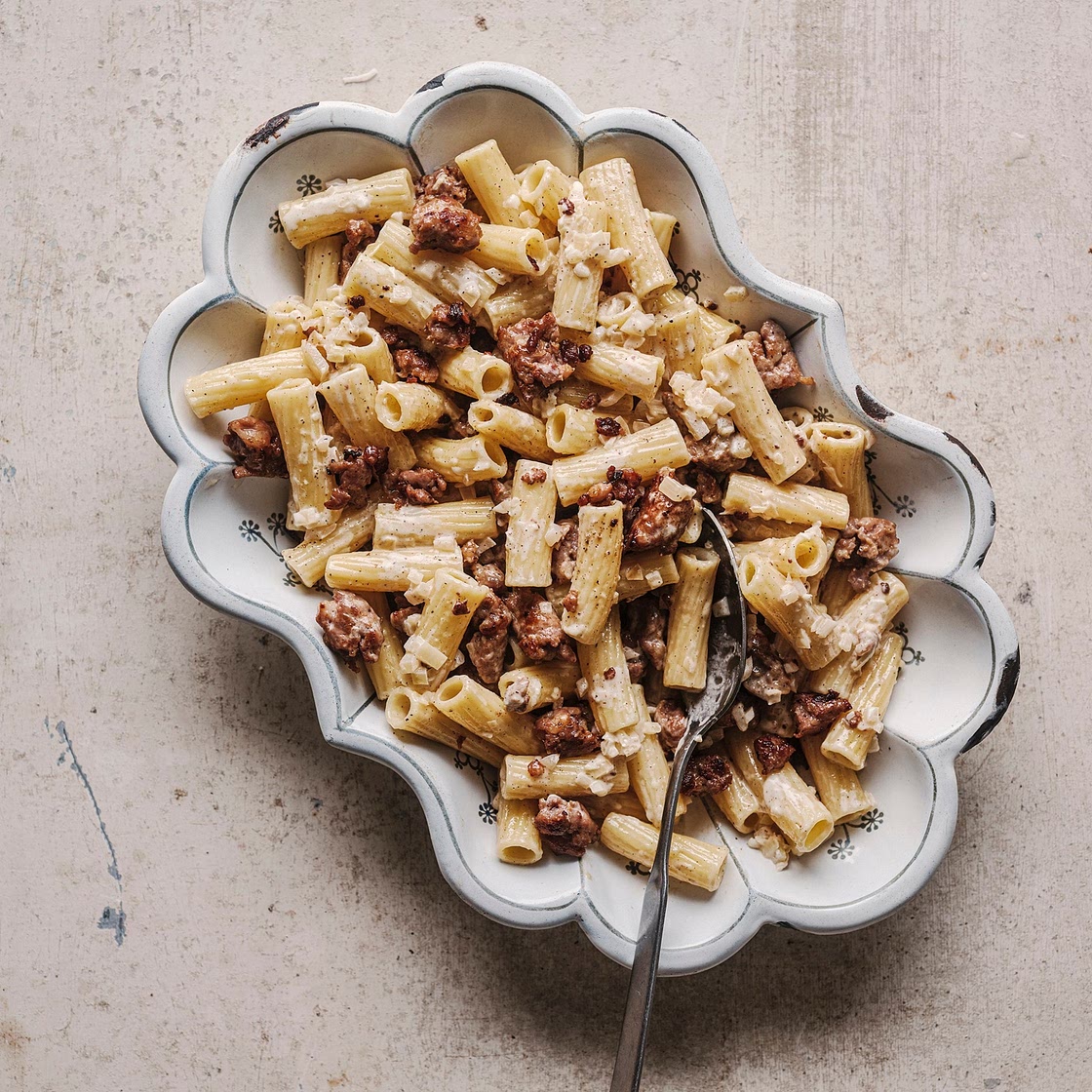 Pasta alla Norcina (creamy sausage pasta) recipe
