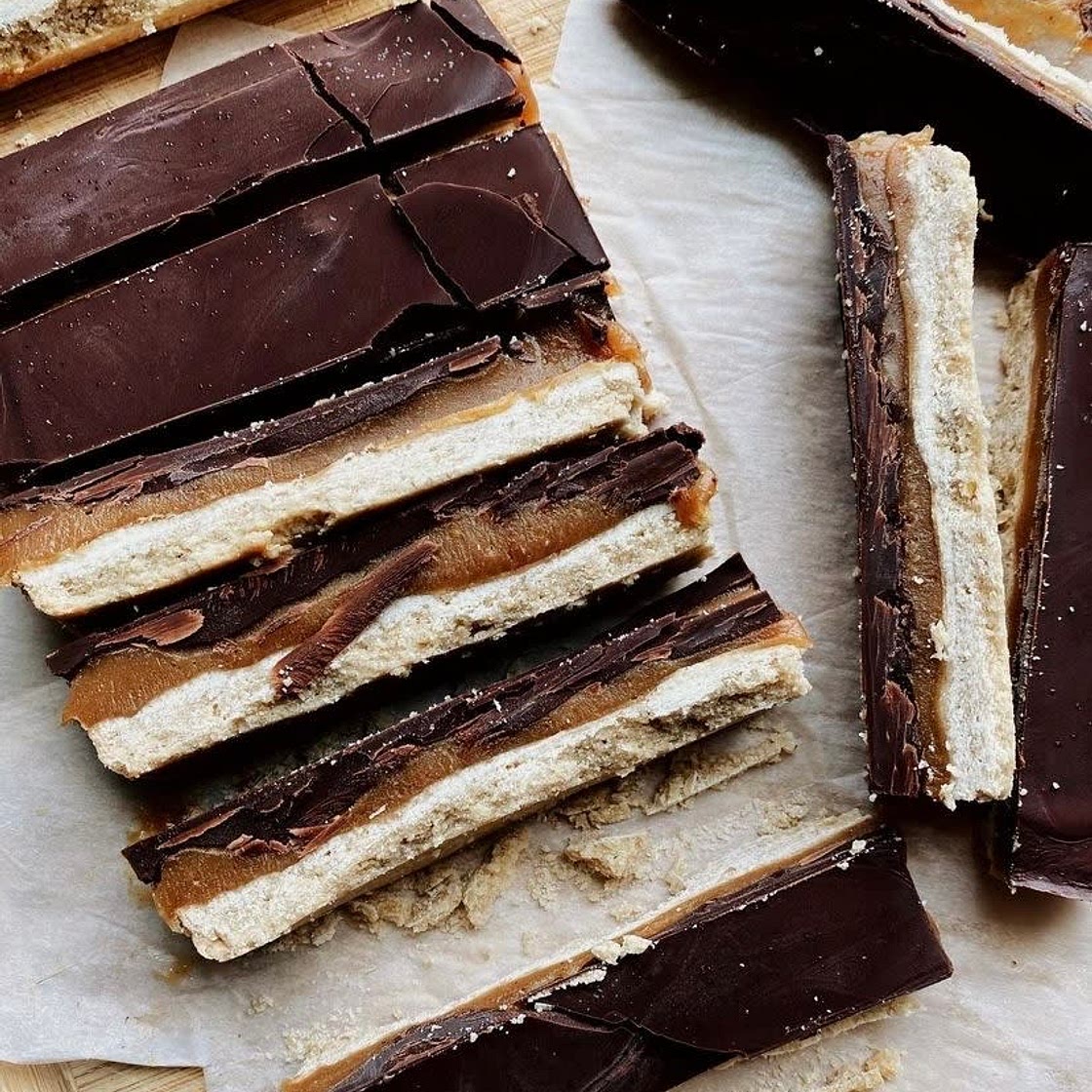 Homemade Twix Bars