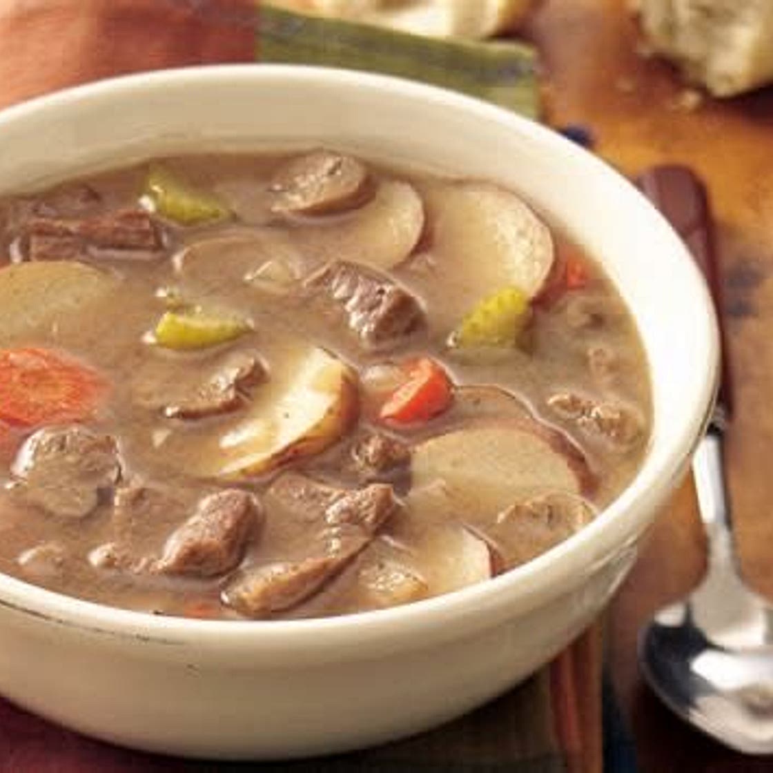 Steak and potato soup