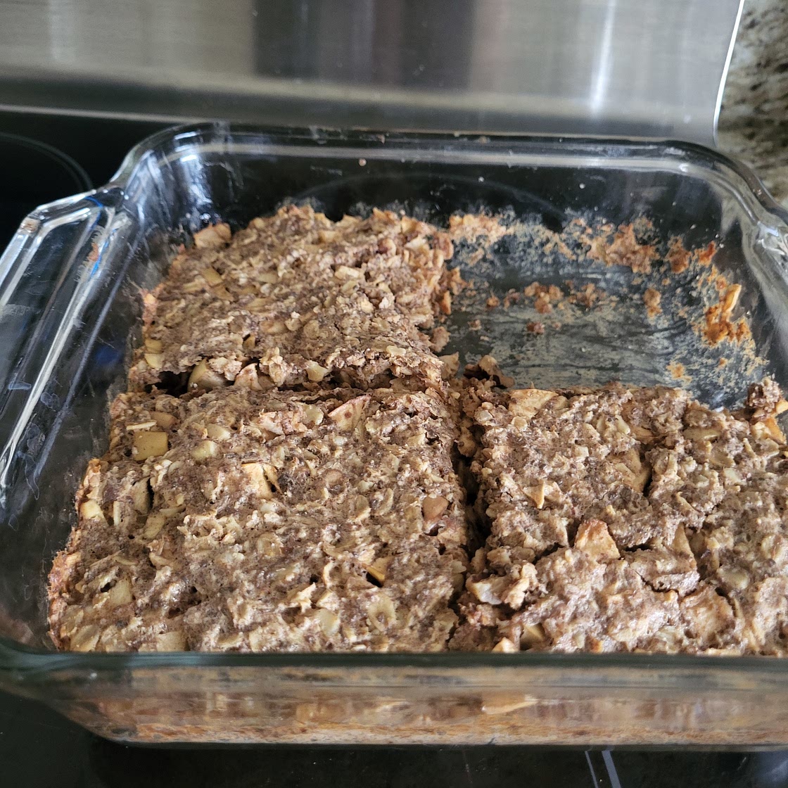 Apple baked oatmeal
