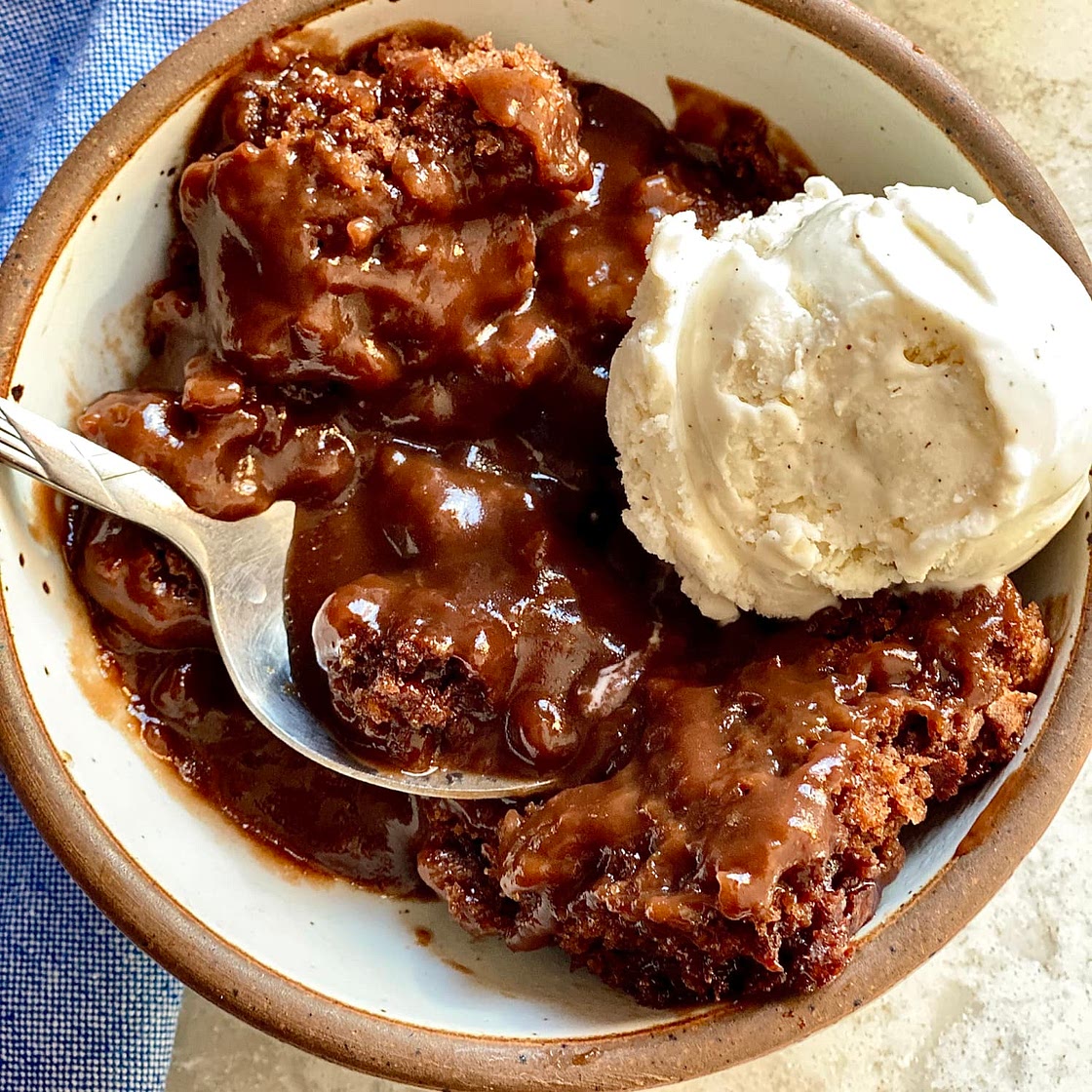 Extra-Fudgy Chocolate Cobbler