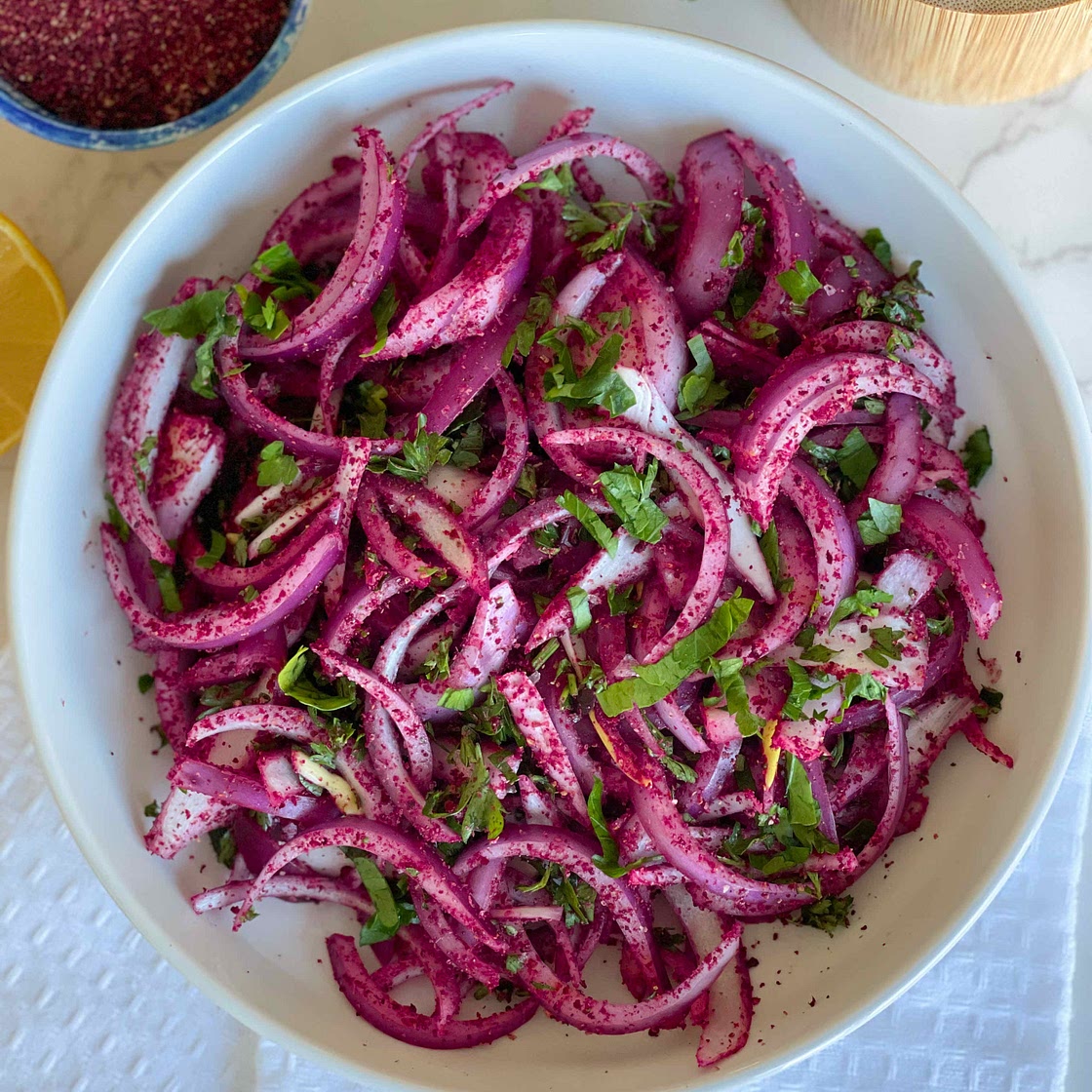 Sumac onions 