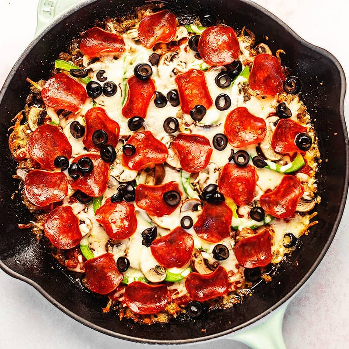 Crustless Pizza Recipe - 3 Net Carbs!