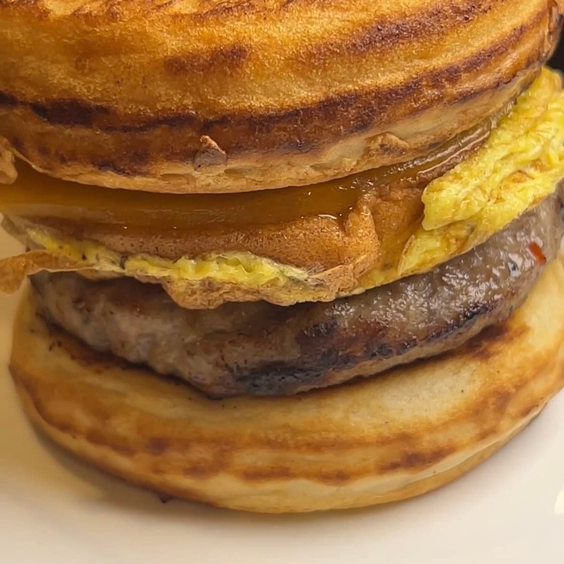 Sausage, Egg and Cheese McGriddle 