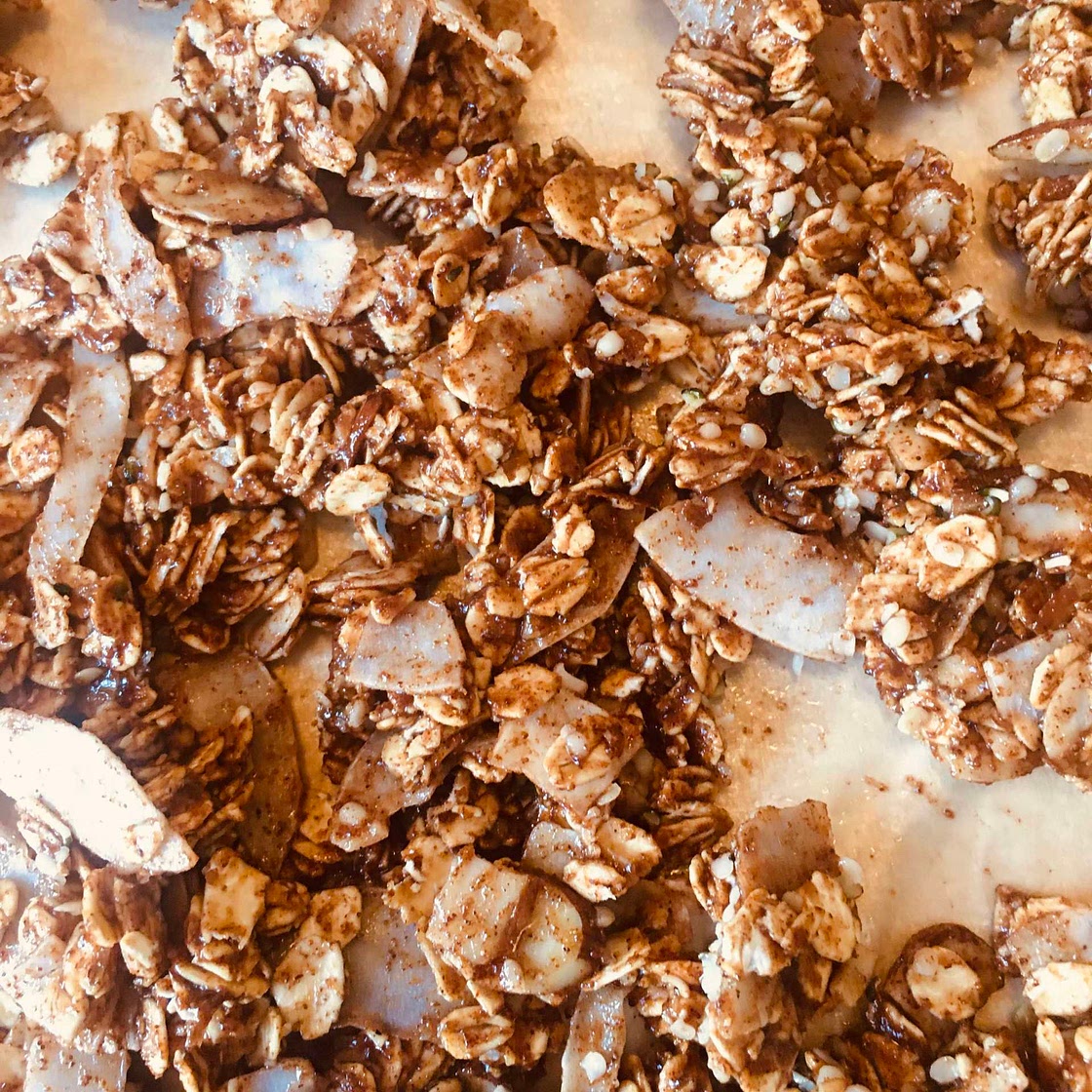 Super Chunky Chai-Spiced Granola