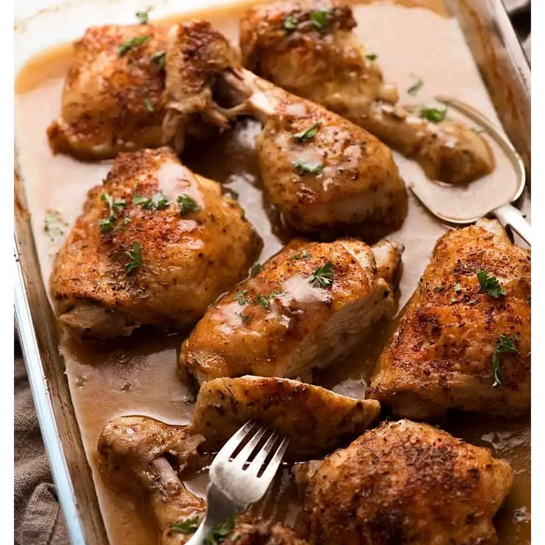 Gravy Baked Chicken
