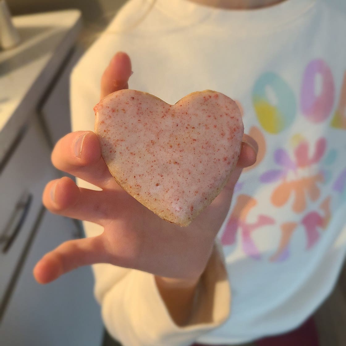 Strawberry Shortbread cookies