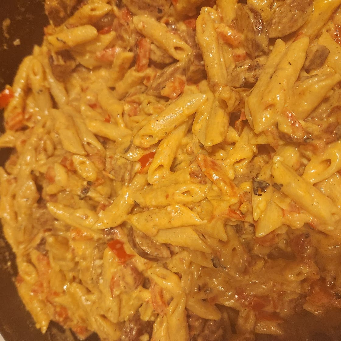 Cajun Pasta with Sausage and Peppers