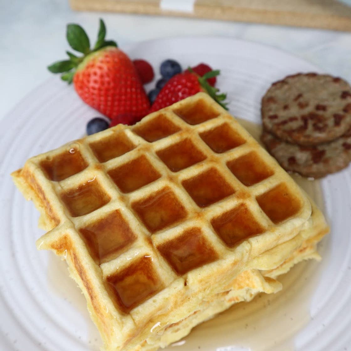 Cottage Cheese Waffles