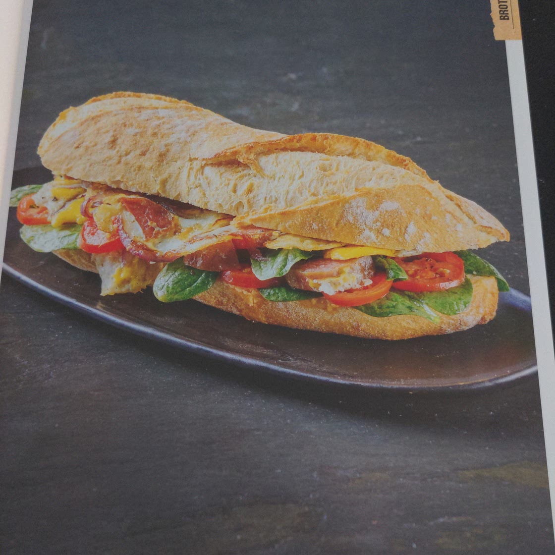 Salami-Croque