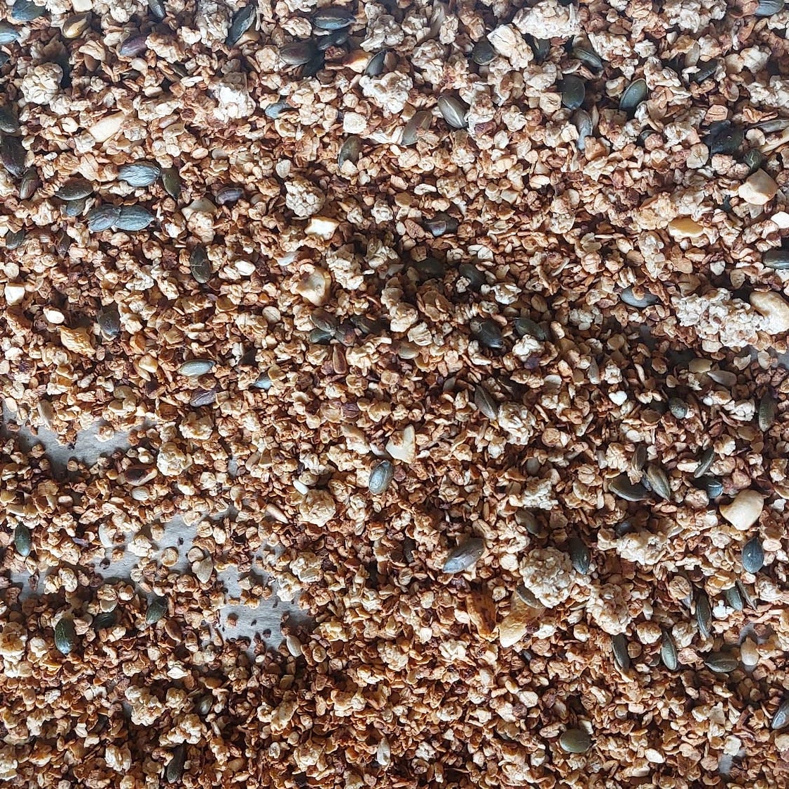 5-minute Pan-baked Granola