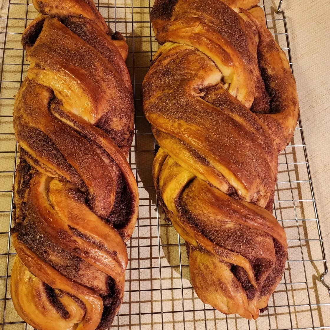 Chocolate Bear Claw Babka