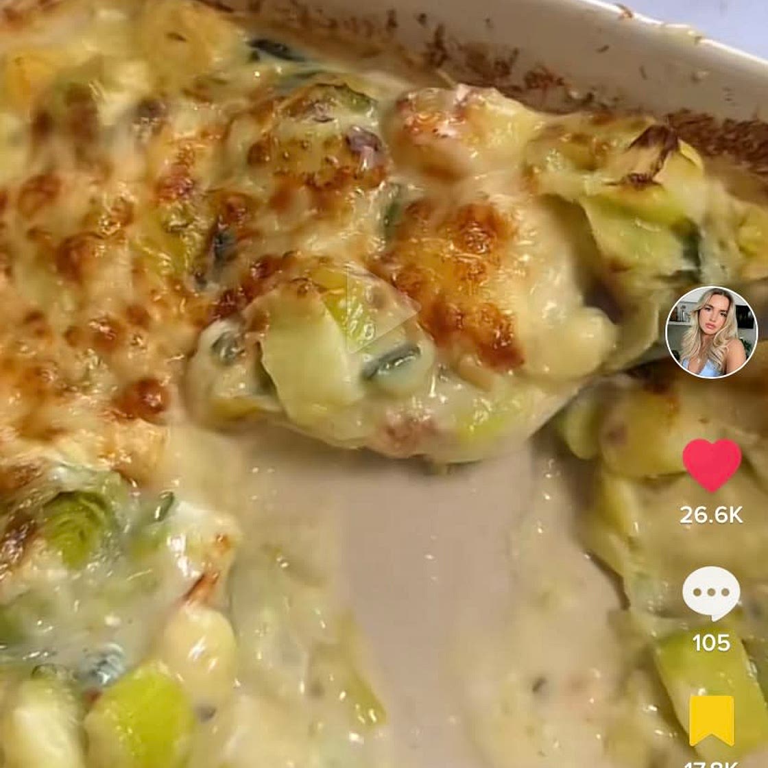 Gnocci and Leek Bake