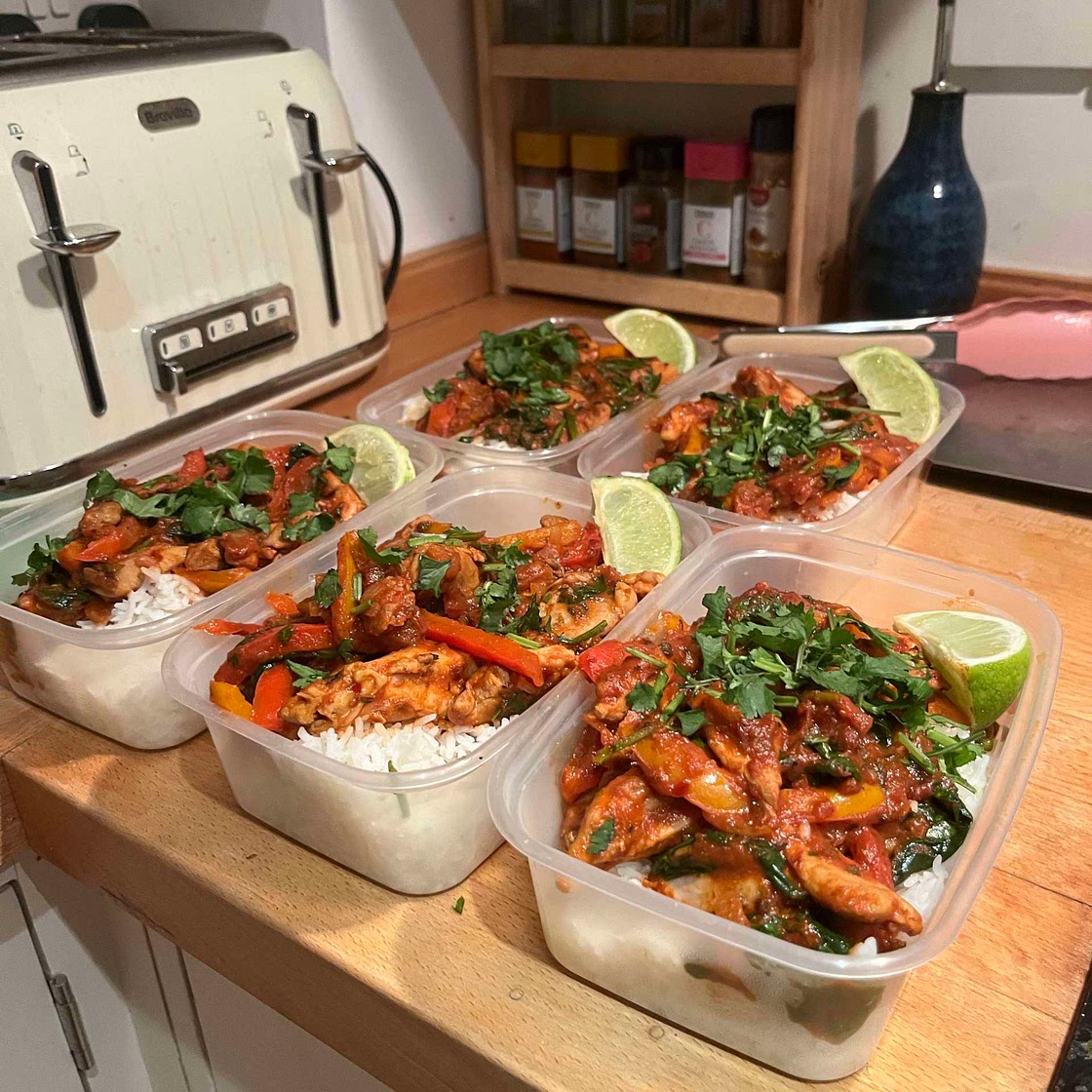 Mexican Chicken Tinga with Lime Rice