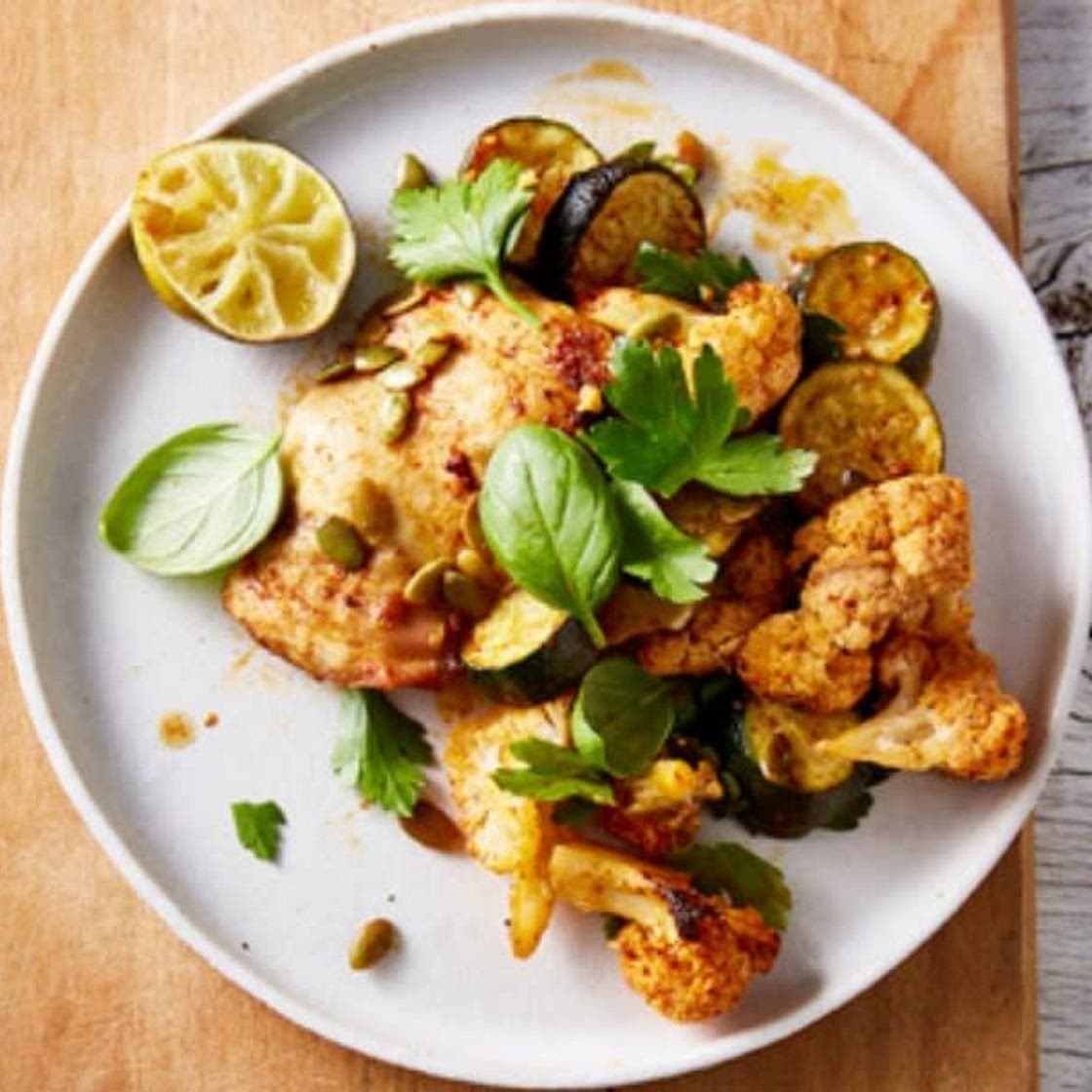 Mexican Chicken Sheet Pan Bake