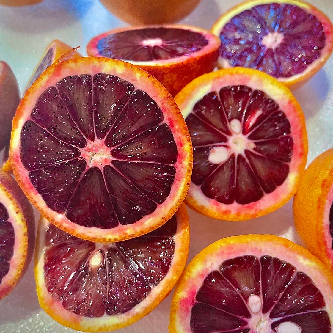 Blood orange lemonade 