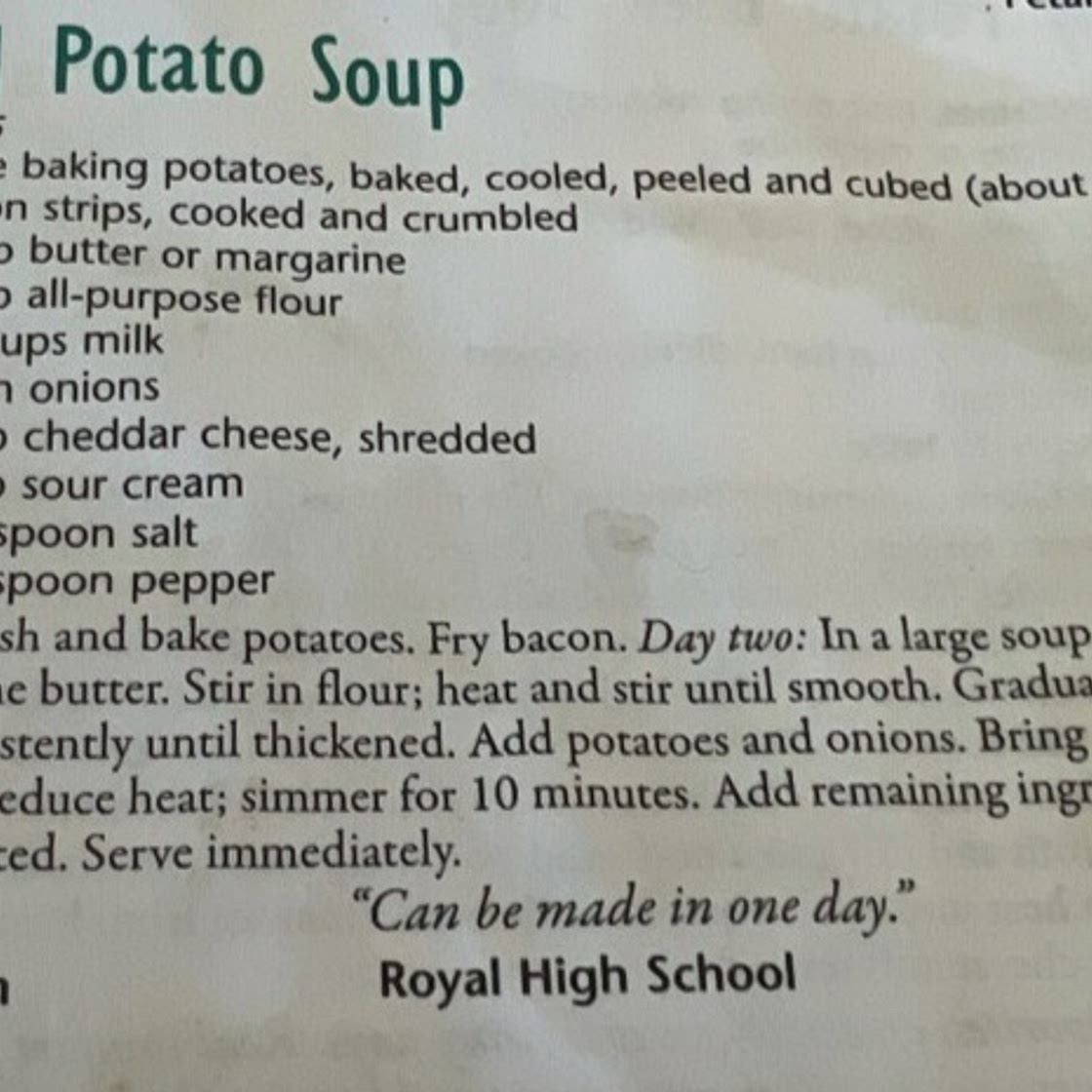 Baked Potato Soup