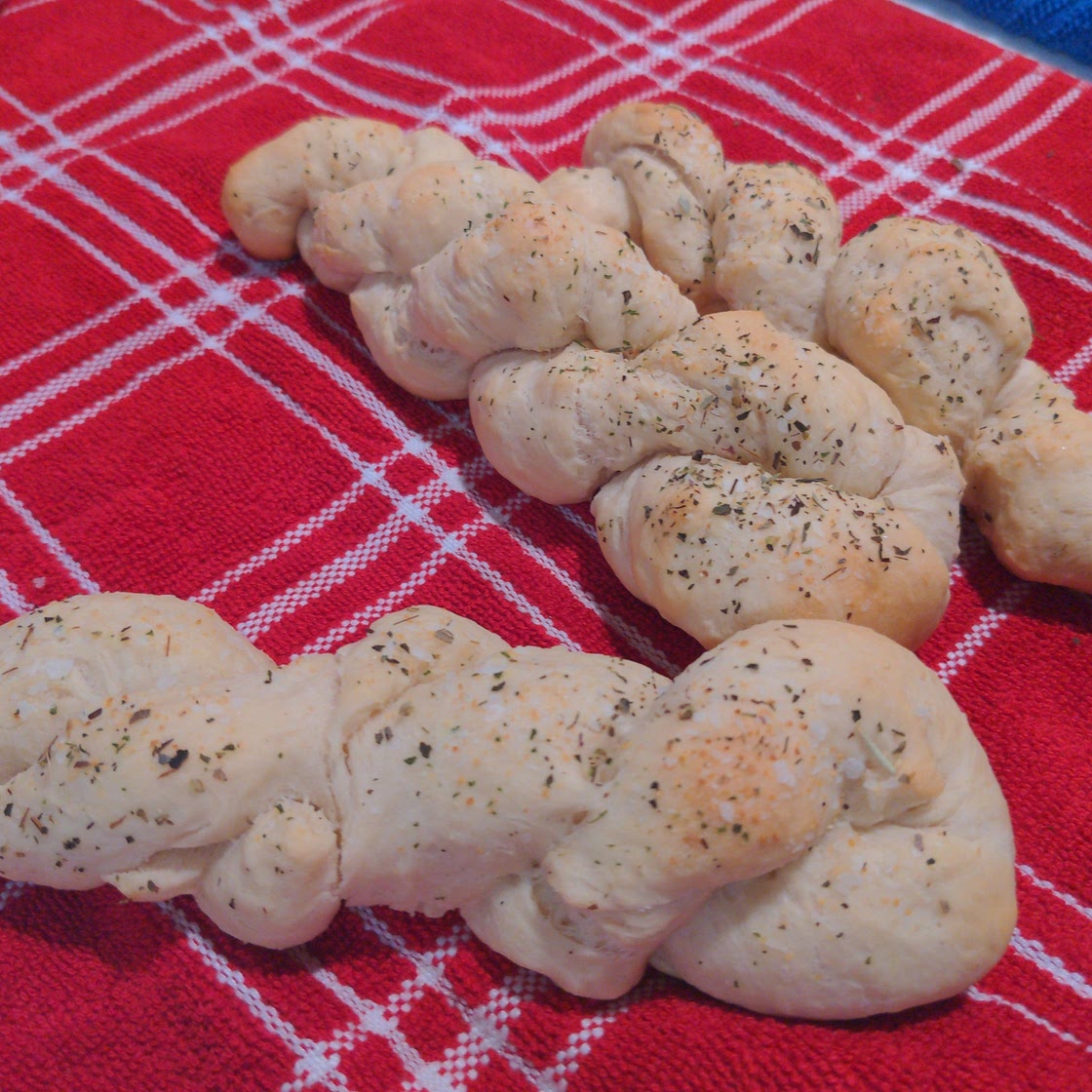 Bryn's Quick Soft Breadsticks