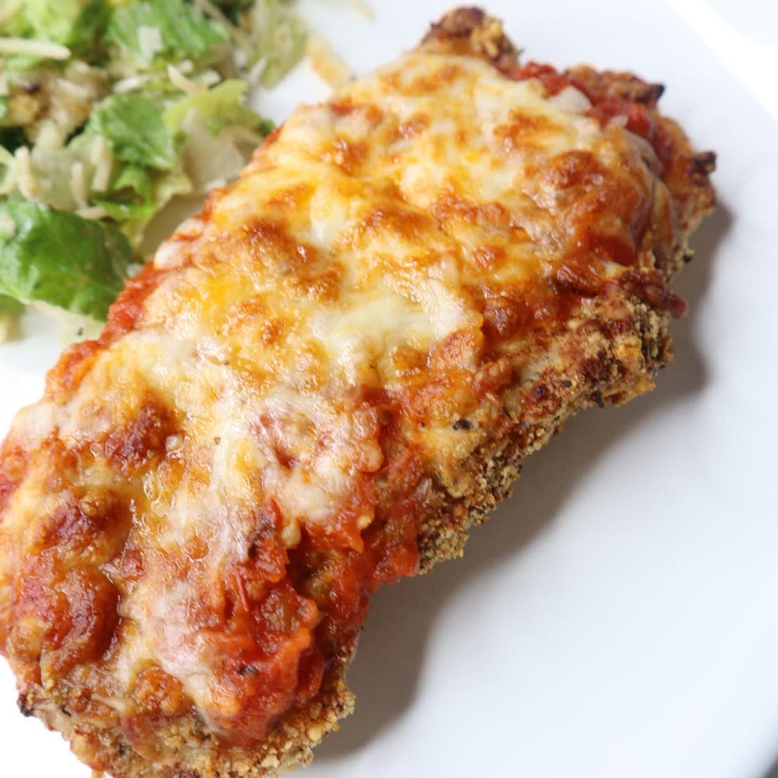 Low Carb High Protein Chicken Parm