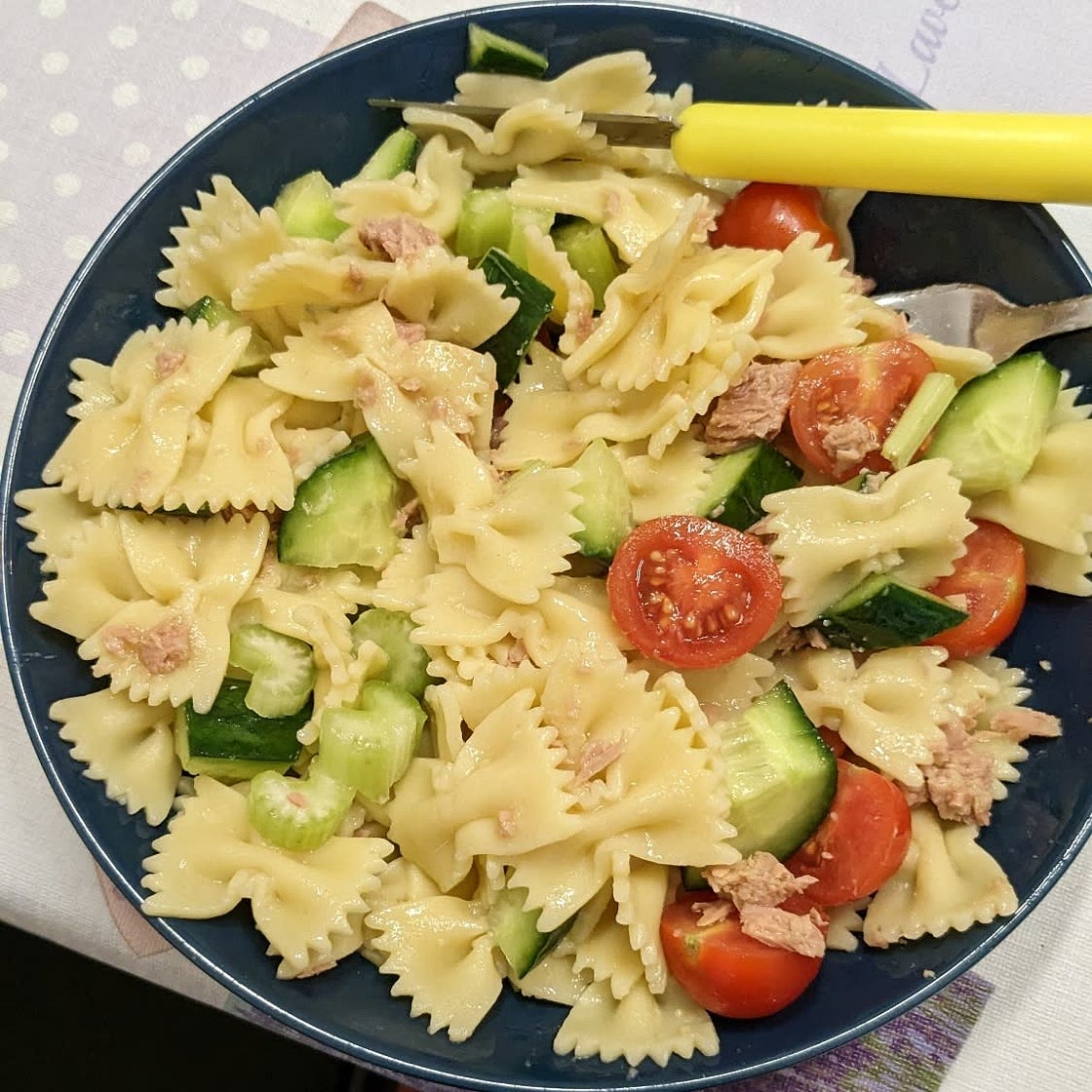 Healthy Tuna Pasta Salad