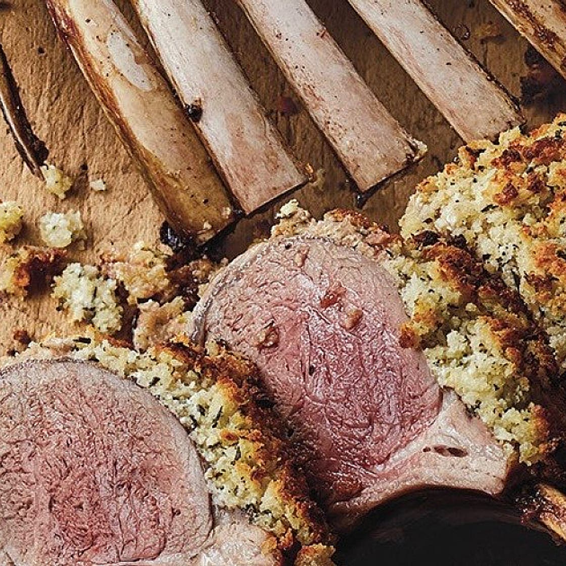 Panko-Crusted Rack of Lamb | Recipes