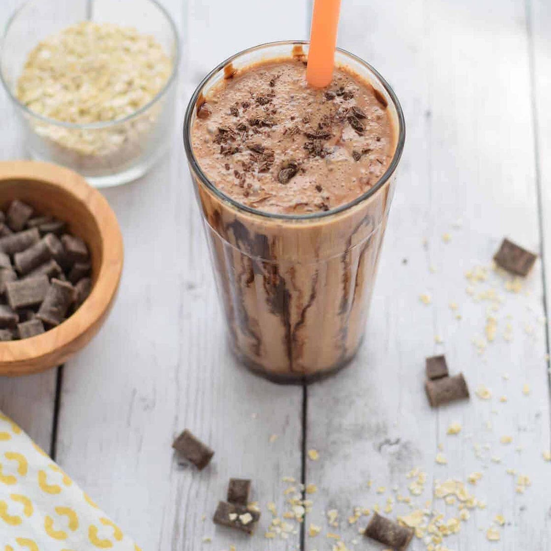 Coffee Banana Oat Smoothie