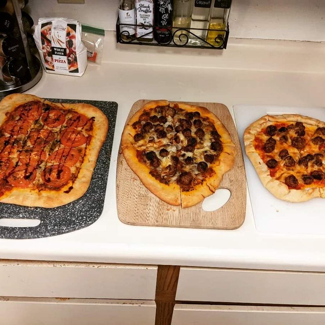 Homemade Pizzas