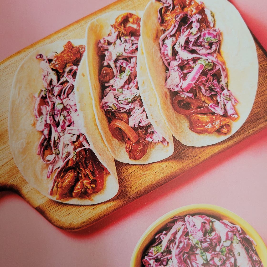 One Pan BBQ Pulled Chicken Tacos