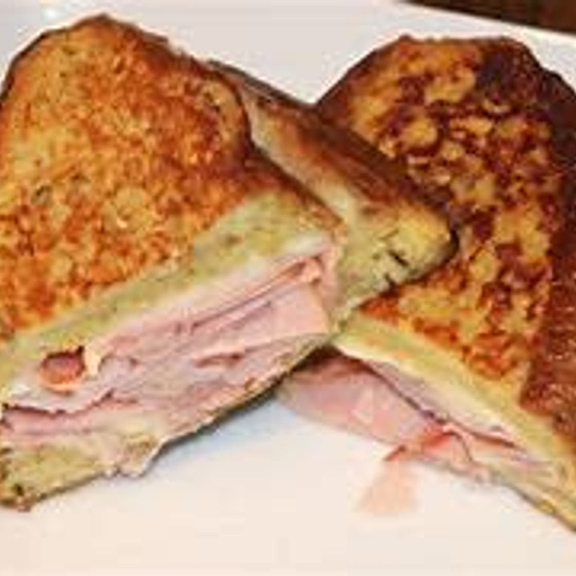 Ham, Swiss and Pear Sandwich