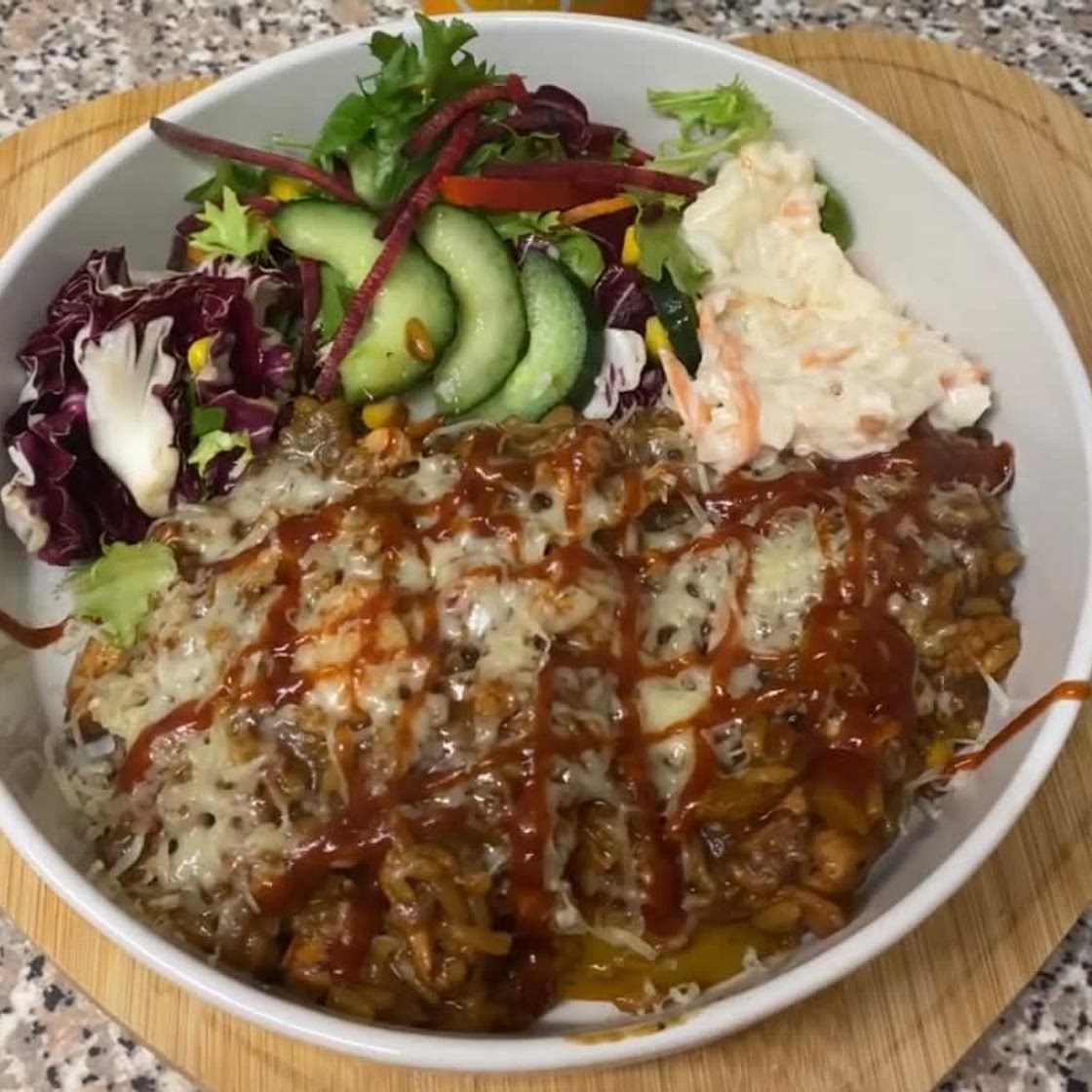 BBQ Chicken & Rice Bowl 🧡