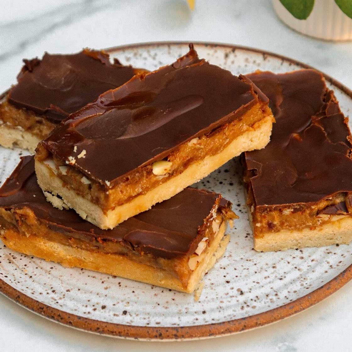 Peanut Butter Crunch Twix Bars (vegan, gluten free)