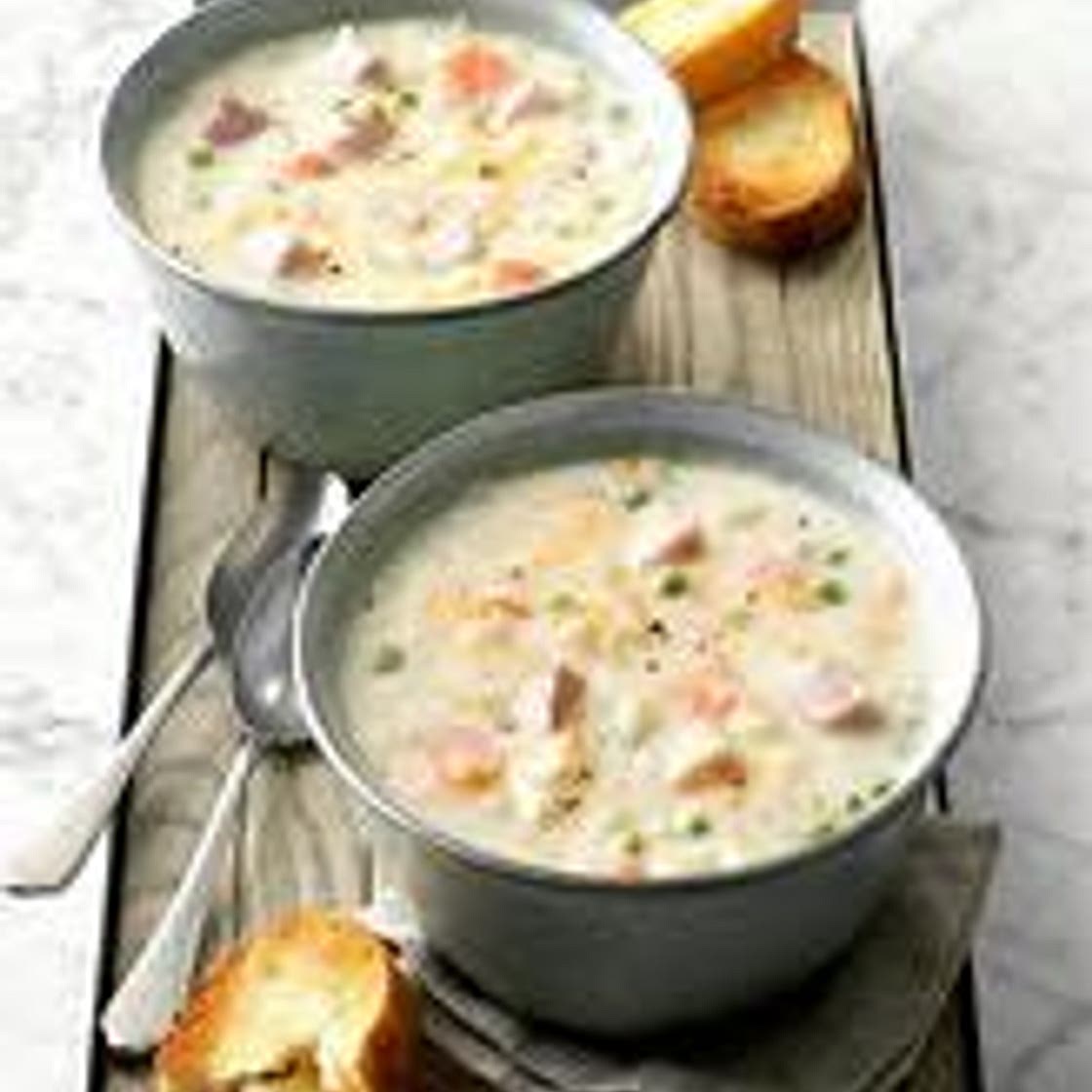 Cheddar Ham Soup