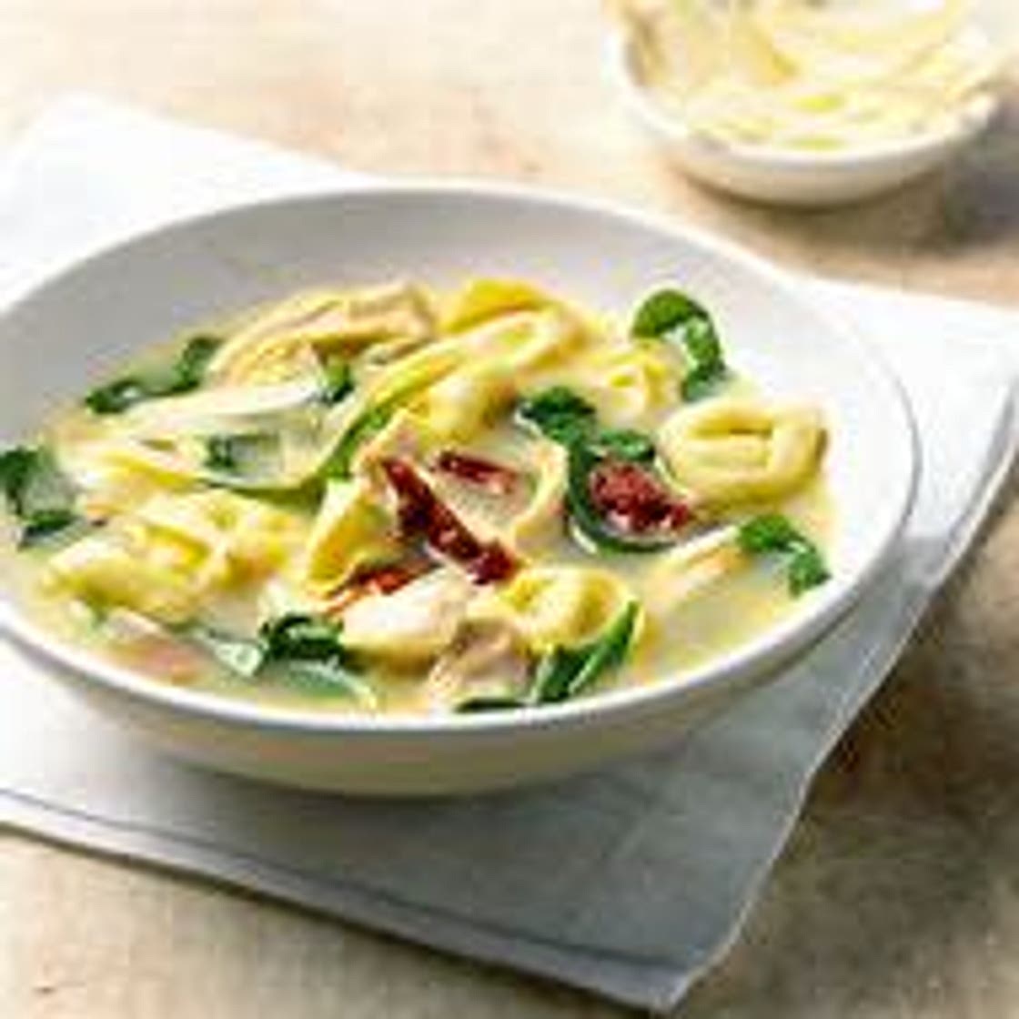 Tortellini Florentine Soup