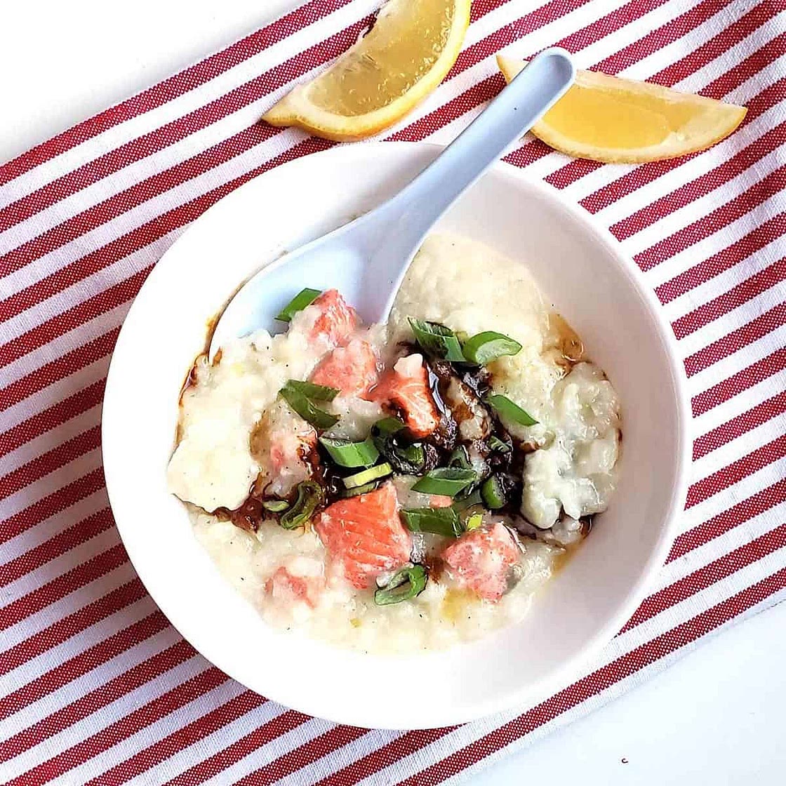 Salmon Congee (Fish Porridge)