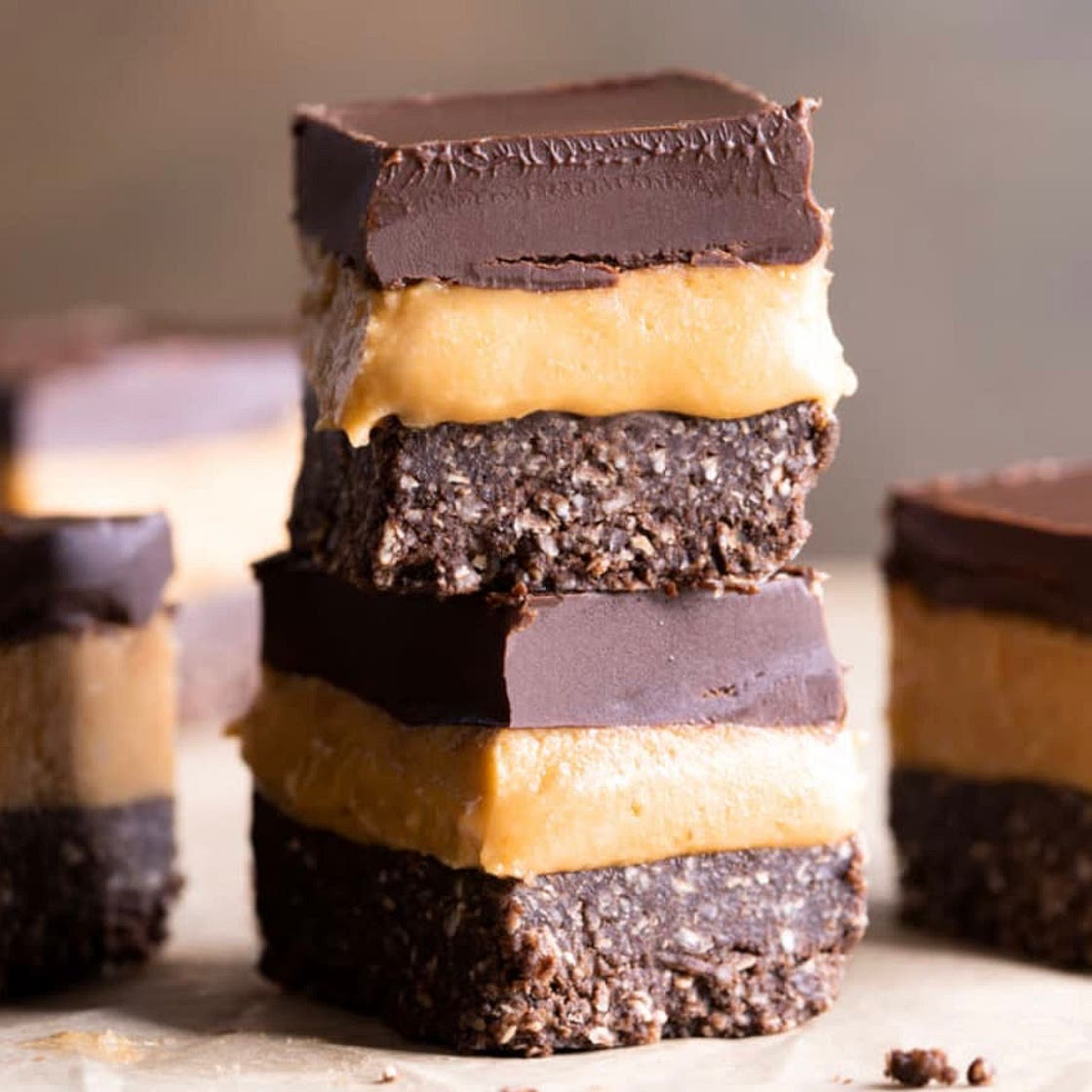 No Bake Vegan slice 