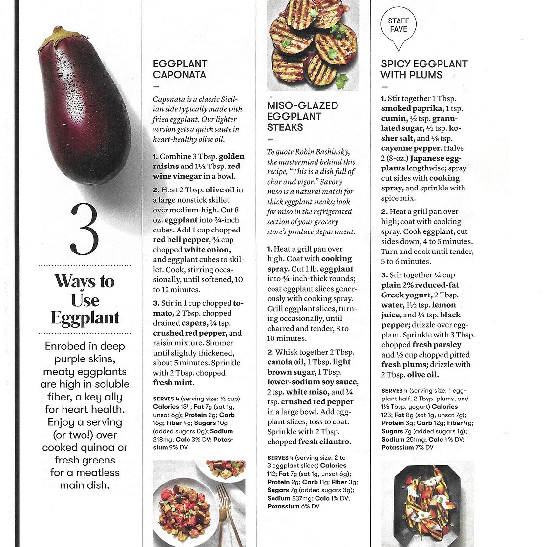 Spicy Eggplant with Plums