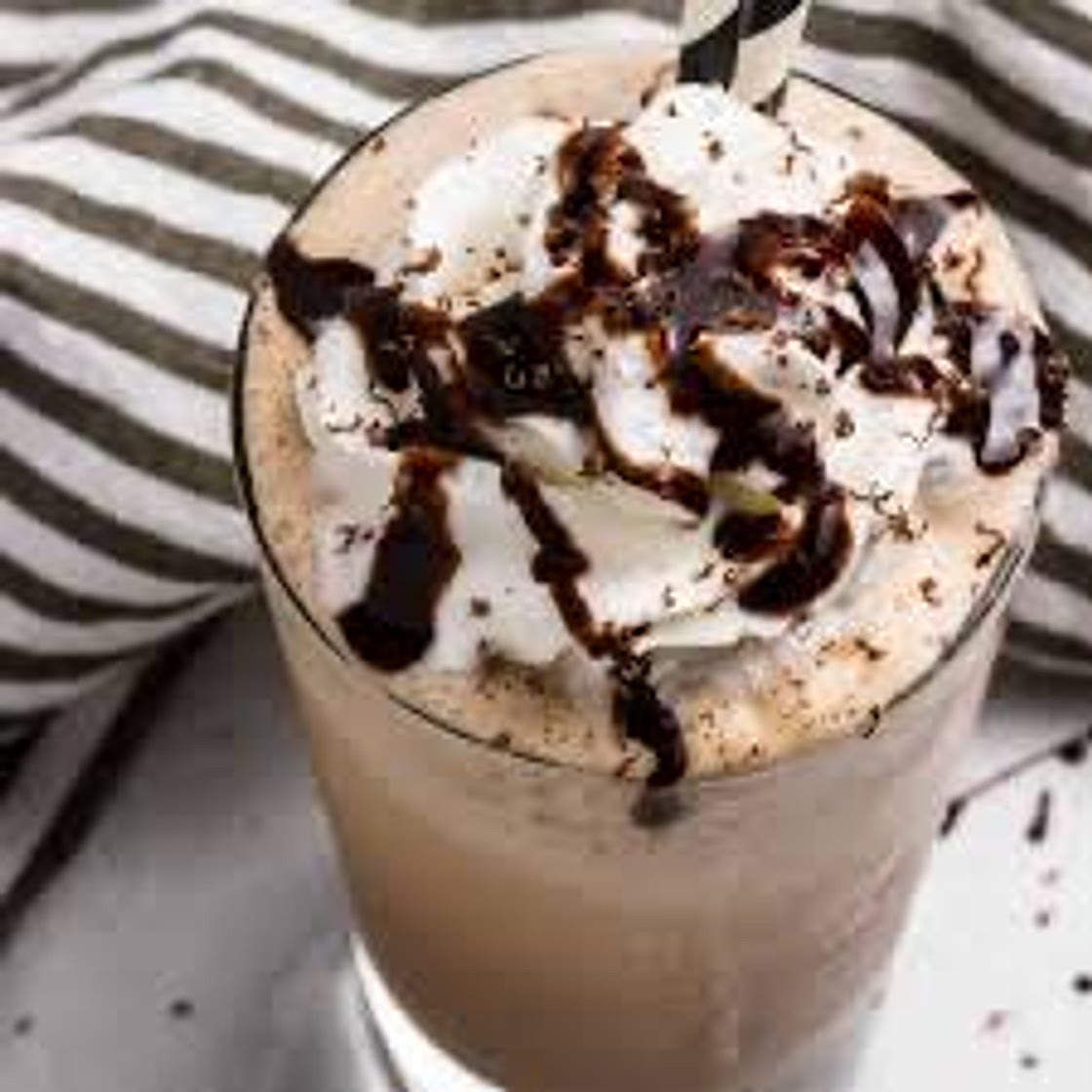 Frozen Creamy Mocha “ normal & dairy free version “