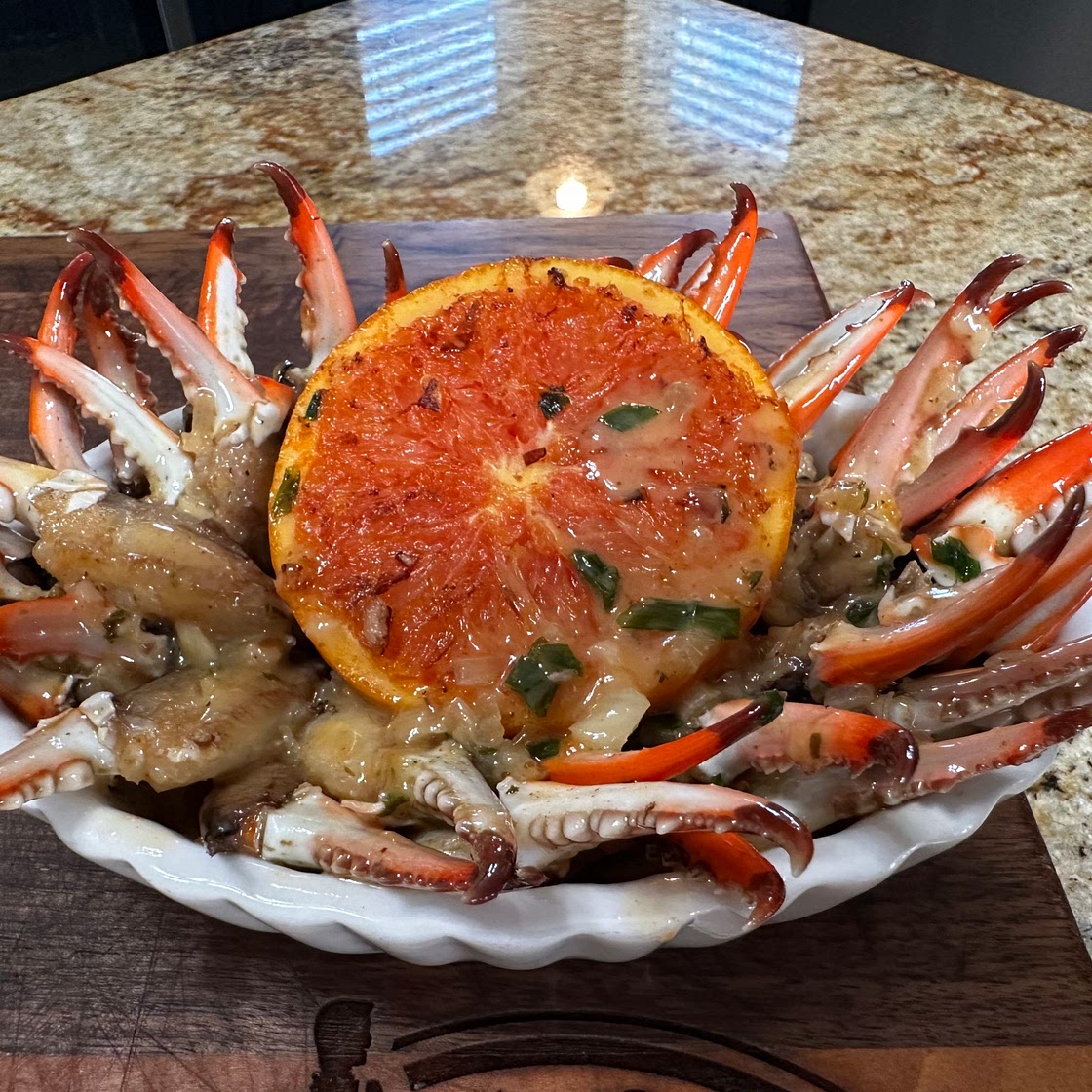 Crab Claws in Citrus Beurre Blanc