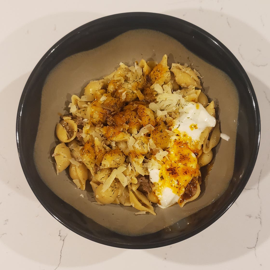 Creamy Lamb Pasta
